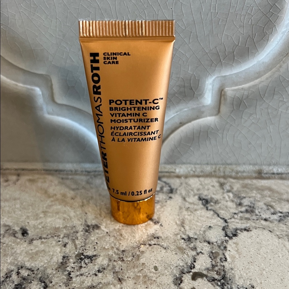 4/$14 Peter Thomas Roth Potent-C Brightening Moisturizer, 0.25 fl oz, NEW